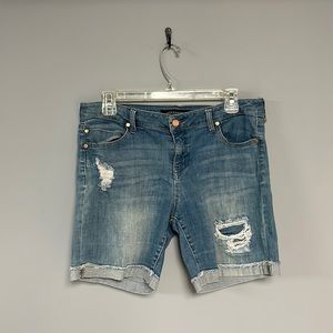 Liverpool Corine Fray Cuff Shorts Women's size 30